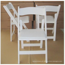 Cadeira branca de Wimbledon da venda quente / cadeira de dobramento de madeira do casamento